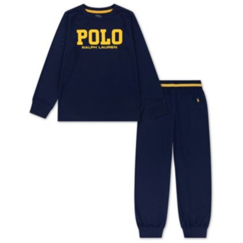 Toddler Boys' 2T-4T Long-Sleeve T-Shirt and Pants, 2-Piece Pajama Set