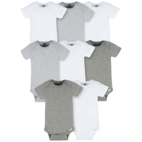 Onesies Brand Baby Neutral Bodysuits, 8-Pack, Sizes Newborn - 12 Months