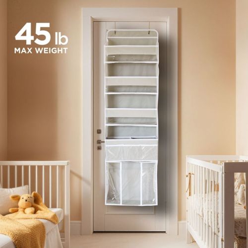 BabyBond Over Door Organizer,5 Shelf Hanging Door Organizer