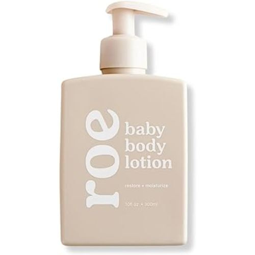 Roe Wellness- Baby Lotion Moisturizer Fragrance-Free | Great For Sensitive Skin Lightweight Moisturizing Lotion | For Babies, Infants, Kids and More