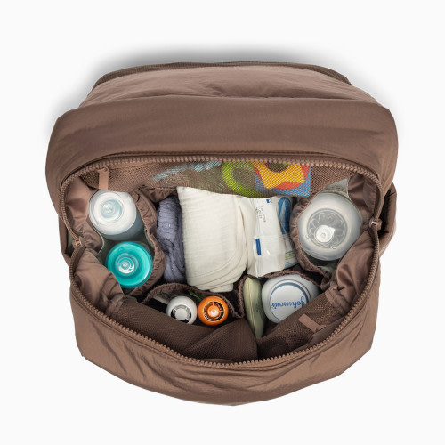 Diaper Backpack with Laptop Sleeve - Black