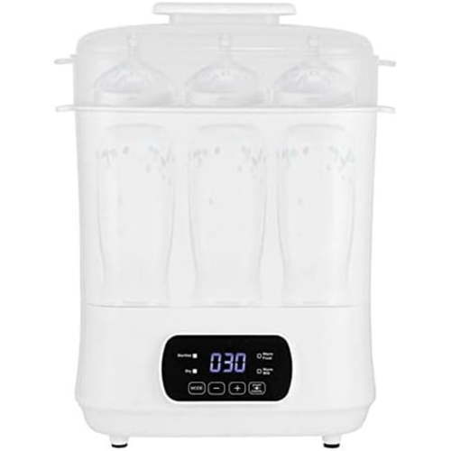 3 In 1 Electric Baby Bottle Sterilizer and Dryer, Baby Feeding Bottle Warmer, Multifunctional Baby Steam Bottle Sanitizer, BPA-Free