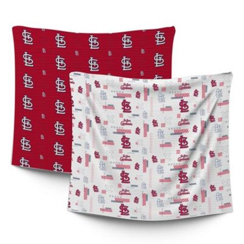 MLB St Louis Cardinals Home & Away Baby Blanket - 2pk