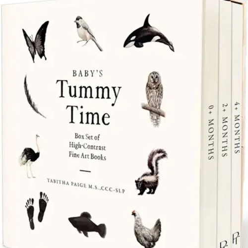 Baby's Tummy Time Book Box Set: A 3-Book Box Set of High-Contrast Art for Visual Stimulation at Tummy Time by Tabitha Paige, Other Format | Barnes & Noble®