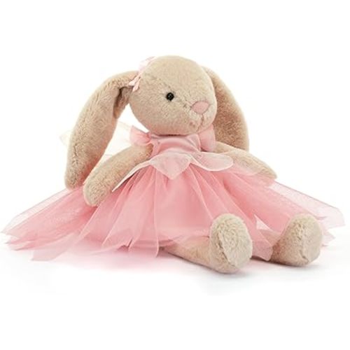 Jellycat Lottie Bunny Fairy Stuffed Animal, 10.5 inches - Rabbit & Bunny Plush Toy - Classic Children's Gift