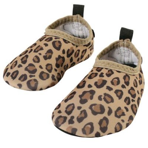 Hudson Baby Infant And Toddler Water Shoes For Sports, Yoga, Beach And Outdoors, Leopard, 9-10 Toddler