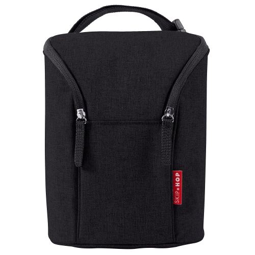 Skip Hop Baby Breastmilk Cooler Insulated Bottle Bag, Grab & Go, Chevron