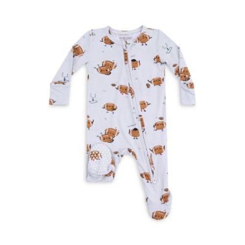 Girls' Playing Football Zipper Footie - Baby