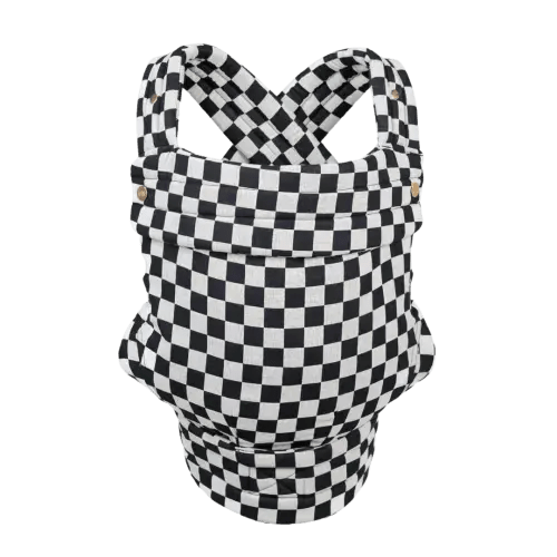 The Monarch Carrier - Ebony Check – Mabē