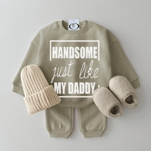 HANDSOME JUST LIKE MY DADDY Baby 2-piece Set