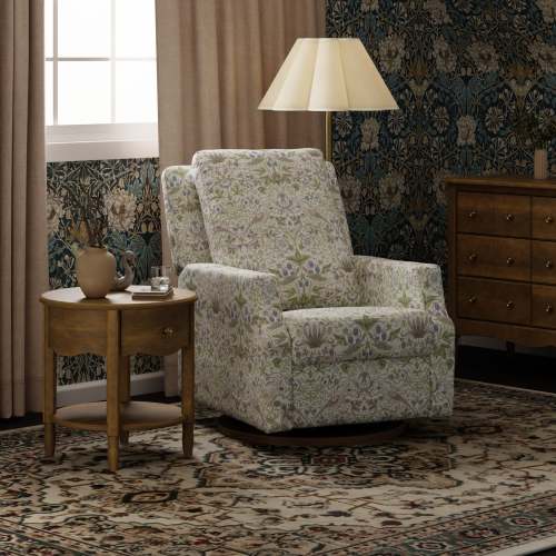 Namesake Morris & Co. x Namesake Crewe Recliner and Swivel Glider