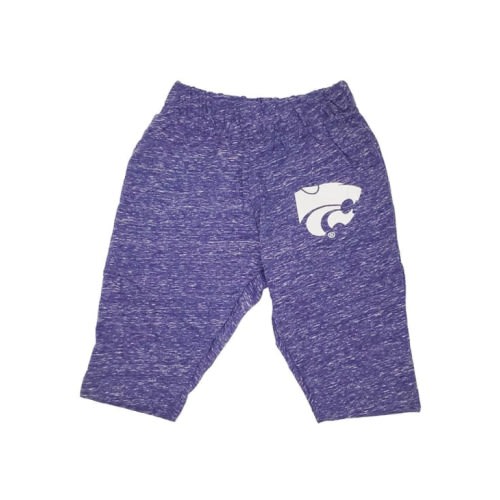 K-State Wildcats Baby PURPLE Knobby Sweatpants