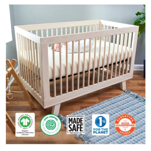 Organic Breathable Baby Crib Mattress (2-Stage)