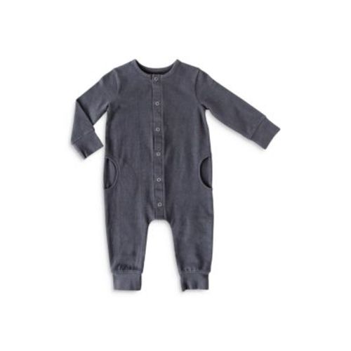Unisex Essentials Pocket Long Sleeve Coverall - Baby