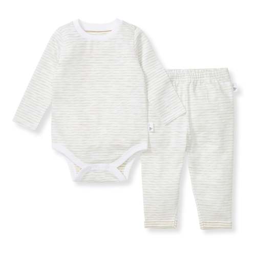 Slub Stripe Baby Neutral Bodysuit Set – Burt's Bees Baby