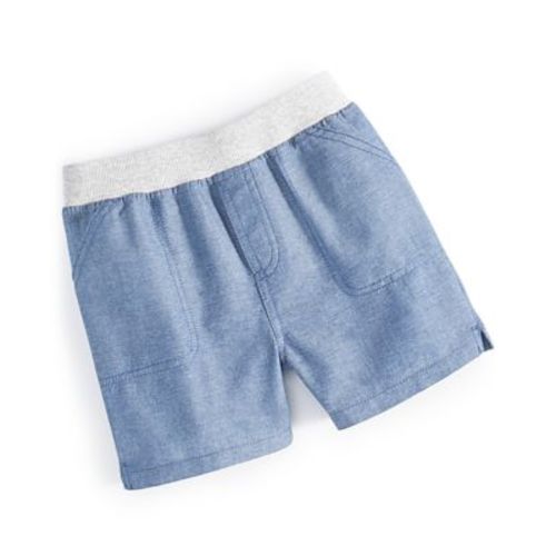 Baby Boys Cotton Chambray Shorts, Created for Macy's