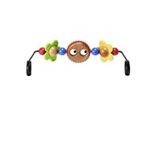 BabyBjörn BABYBJORN Wooden Toy for Bouncer - Googly Eyes (080500US),1 Count (Pack of 1)