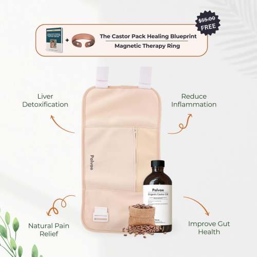 Belly Palvae Castor Oil Pack + Compress