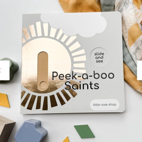 Peek-a-boo Saints Catholic Board Book – The Little Rose Shop