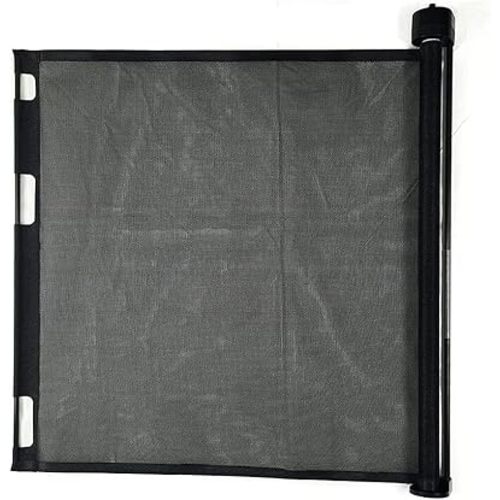 Retract-A-Gate 52" Black: The Original and only Made in USA Retractable Baby, Dog, & Cat Gate