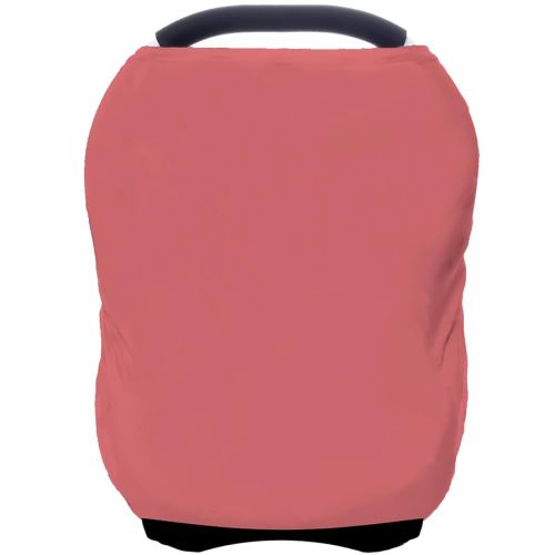 Car Seat Covers Baby - Multi-use Cover Carseat Canopy, Breathable Breastfeeding Cover, Car Seat Covers for Bbies, Boys & Girls Shower Gifts (Watermelon red)