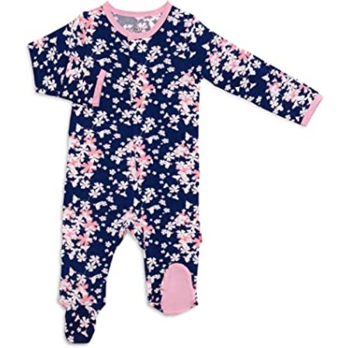 Magnetic Me Footie Pajamas Soft Modal Baby Sleepwear with Quick Magnetic Fastener | Boys and Girls Sleeper Preemie-24 Months