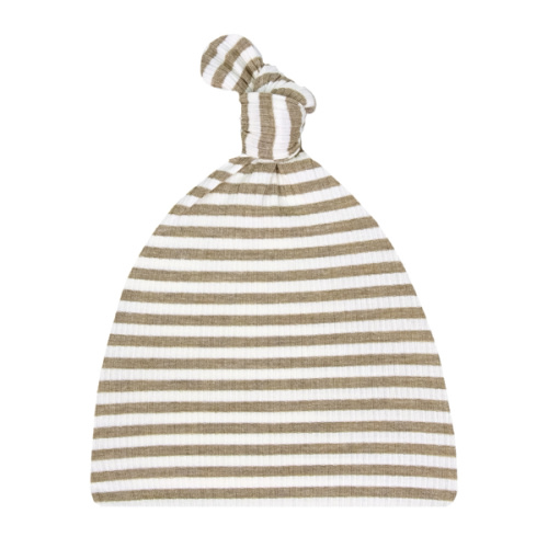 Indy Ribbed Top Knot Hat