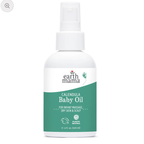 Calendula Baby Oil for Baby Massage | Earth Mama