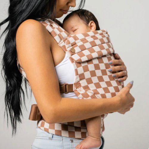 The Monarch Carrier - Mocha Check – Mabē