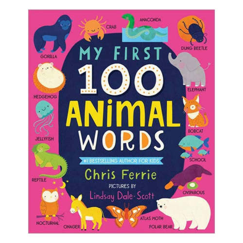 My First 100 Animal Words Padded Board Book