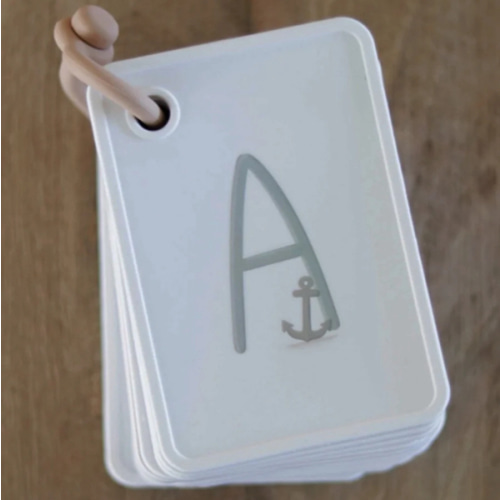 Silicone ABC Flashcards
