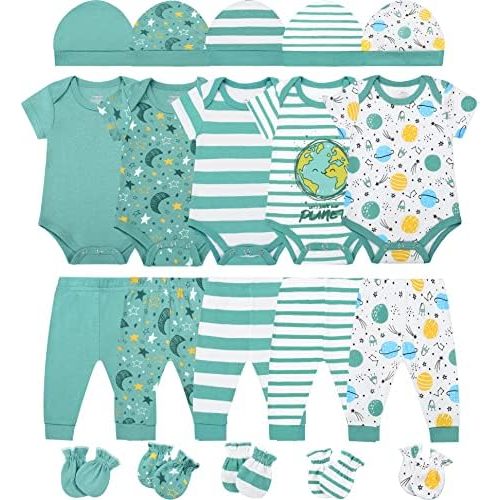 ABeCue Layette Essentials Set Newborn Girl Clothes Pack Infant Gift Sets 20-Piece