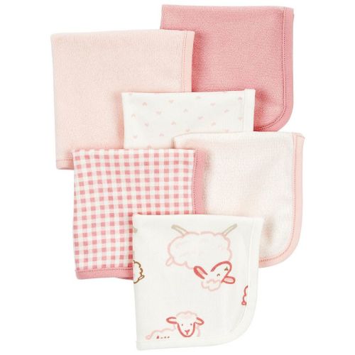 Carter's 6-Pack Baby Wash Cloths