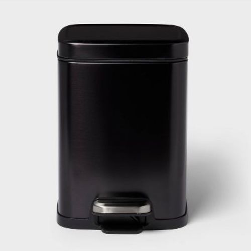 4L Step Trash Can Stainless Steel Lavender - Brightroom™