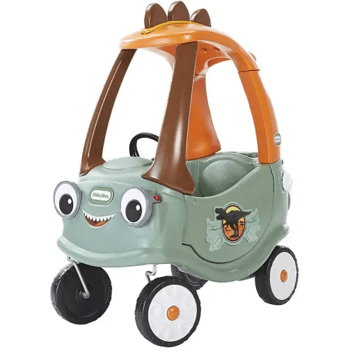 little tikes T-Rex Cozy Coupe by Dinosaur Ride-On Car for Kids, Multicolor Large