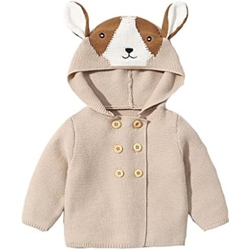 Vivobiniya Toddler and Baby Girl Cardigan Knit Sweater Infant Cotton Tops ÿ