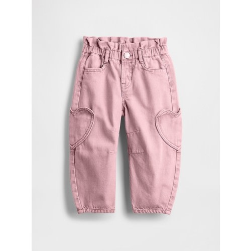Baby & Toddler Heart Pocket Horseshoe Jeans