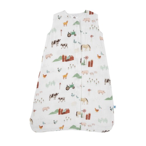 Cotton Muslin Wearable Blanket, 12-18 M