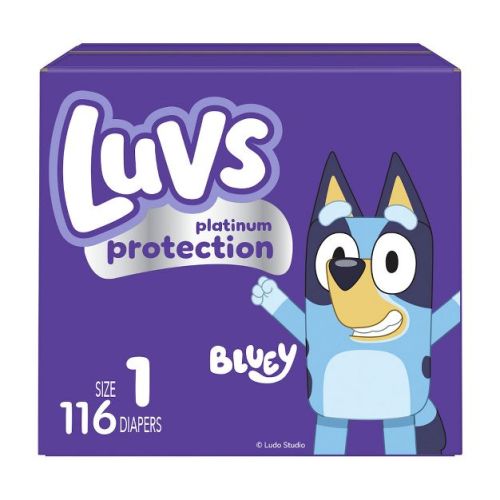 Luvs Pro Level Leak Protection Diapers Big Pack - Size 1 - 116ct