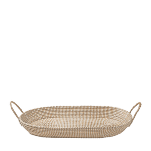 Reva Seagrass Changing Basket - Natural – Olli Ella USA