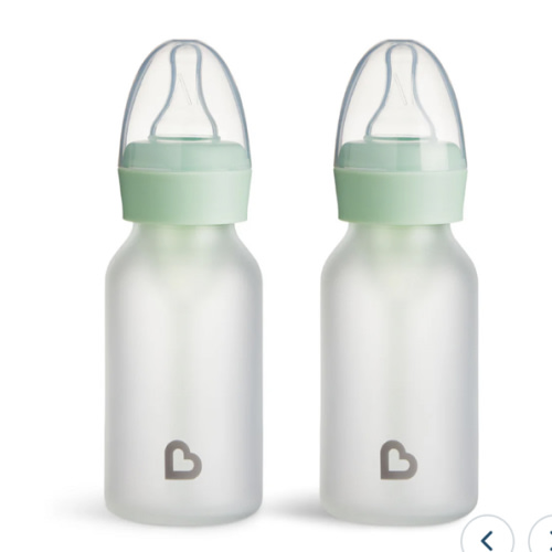 Bond™ Silicone Glass Bottle 8oz, 2pk | Munchkin