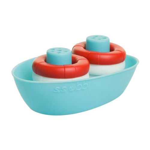 Ubbi Boat And Buoys Bath Toys