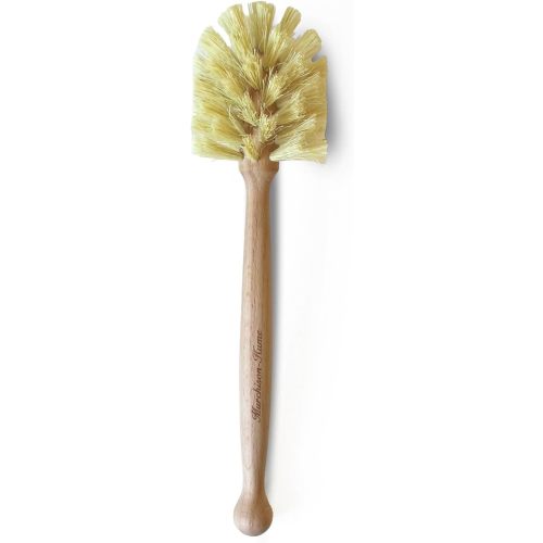 Murchison-Hume Natural Bottle Brush - Eco-Friendly & Biodegradable Bottle Brush with Beechwood Handle and Sisal Bristles, Bamboo Dish Brush for Baby Bottles, Glassware, and More