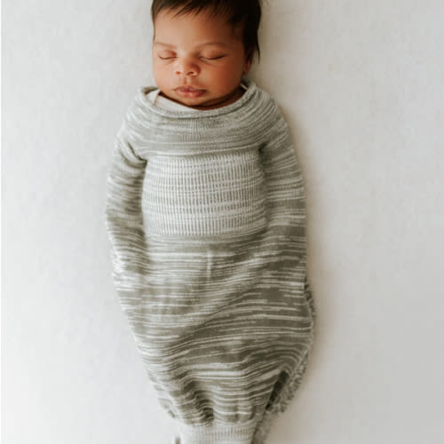 Grey Swaddle Sleep Sack - Small ( 6-12 pounds)