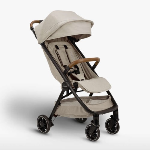 Nuna ® TRVL ™ Hazelwood Light Brown Compact Travel Baby Stroller