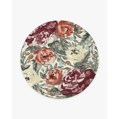 Camellia Currant Tufted Rug | Ruggable