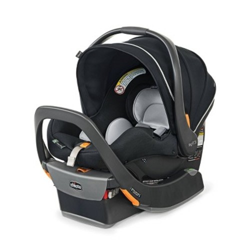 Chicco KeyFit 35 Zip ClearTex Infant Car Seat, Color: Black