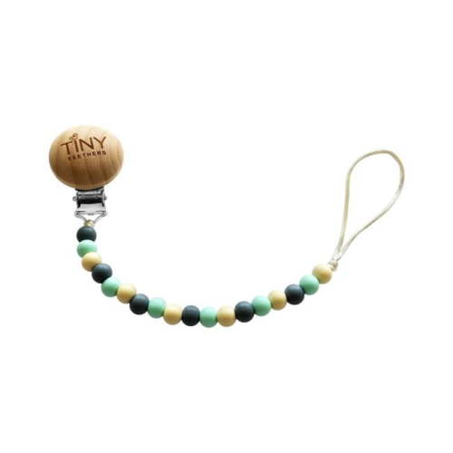 Tiny Teethers Clip-On Silicone Pacifier Clip for infants, PACIFIER CLIP - GREY, MINT, IVORY - Walmart.ca