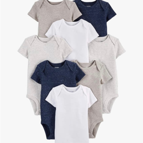 Simple Joys by Carter's Unisex-Baby 8-Pack Short-Sleeve Bodysuit