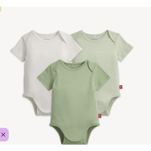 Magnetic 3-Pack Bodysuit